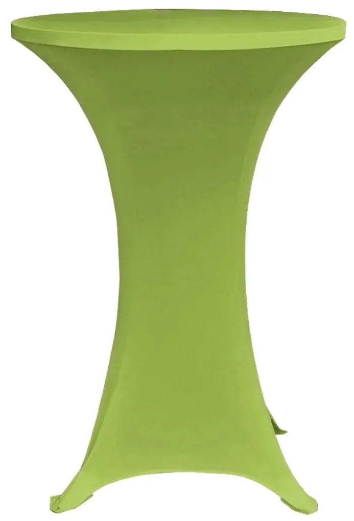 Capa extensível para mesa 2 pcs 80 cm verde