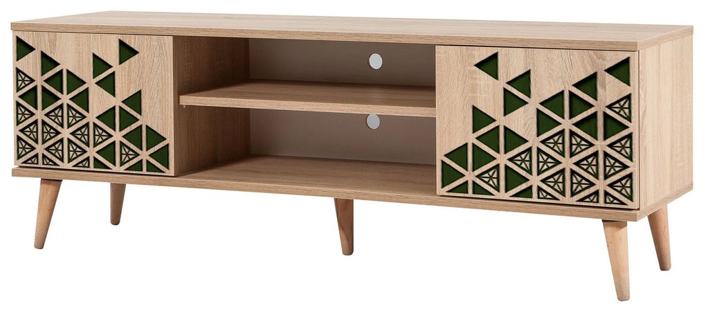 Móvel TV Truva – Carvalho Sonoma – 140 cm x 50 cm x 40 cm