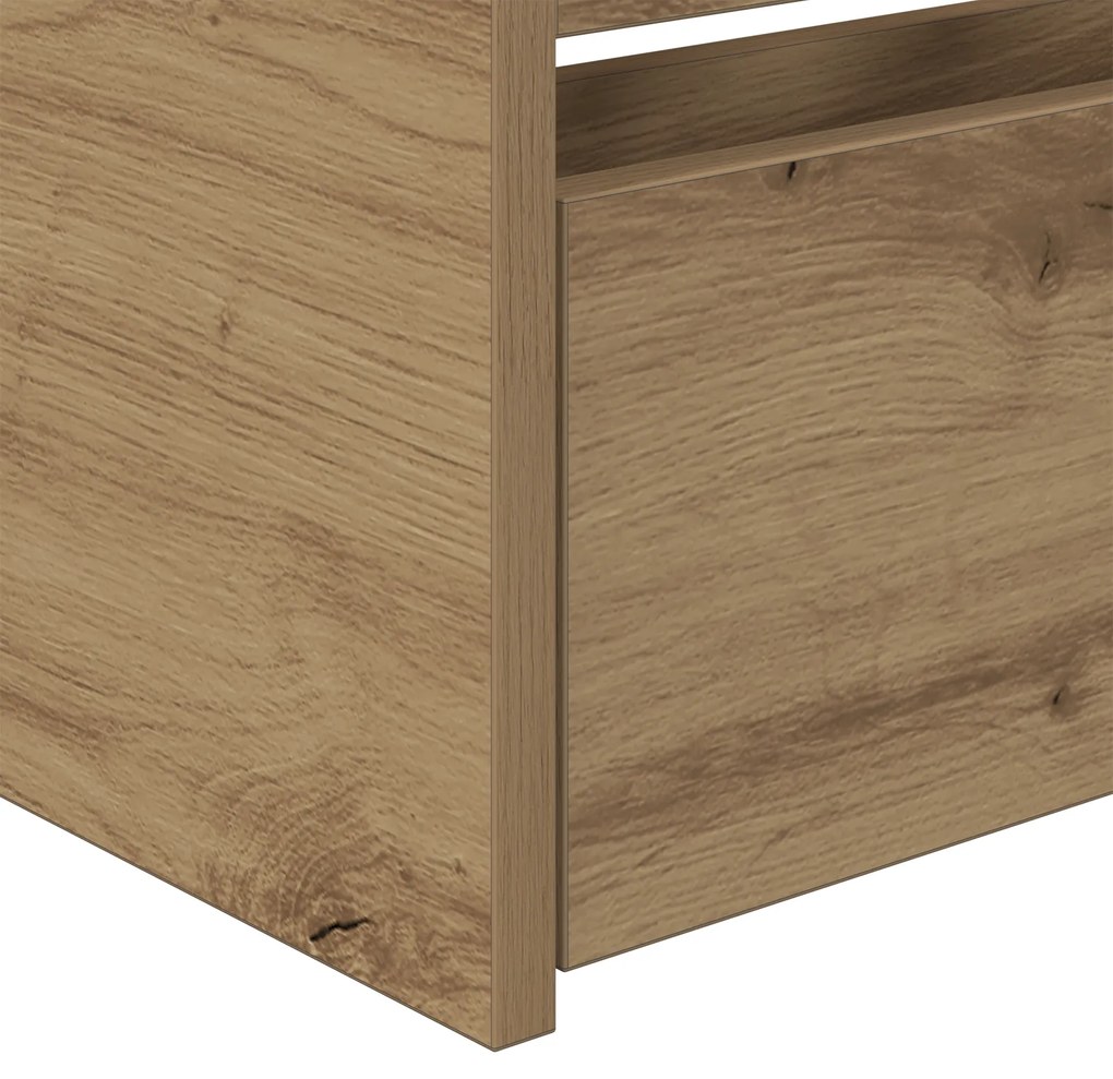 Cama Auxiliar Carvalho Artesanal Madeira Engenheirada 90 x 200 cm