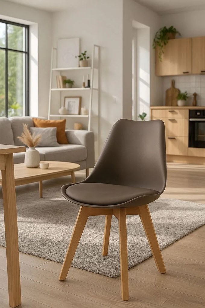 Cadeira Synk Basic - Taupe