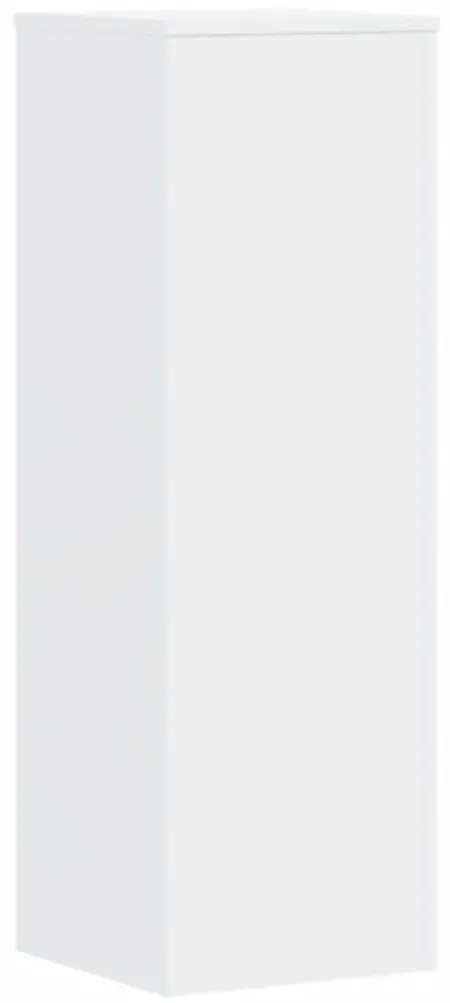Suportes para plantas 2pcs 33x33x100cm derivados madeira branco
