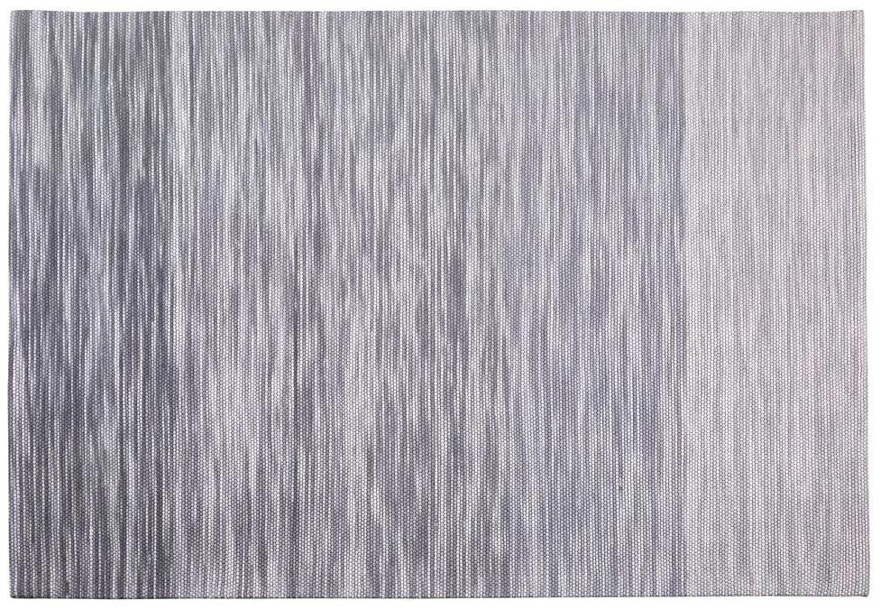 Tapete de lã cinzento 140 x 200 cm KAPAKLI Beliani