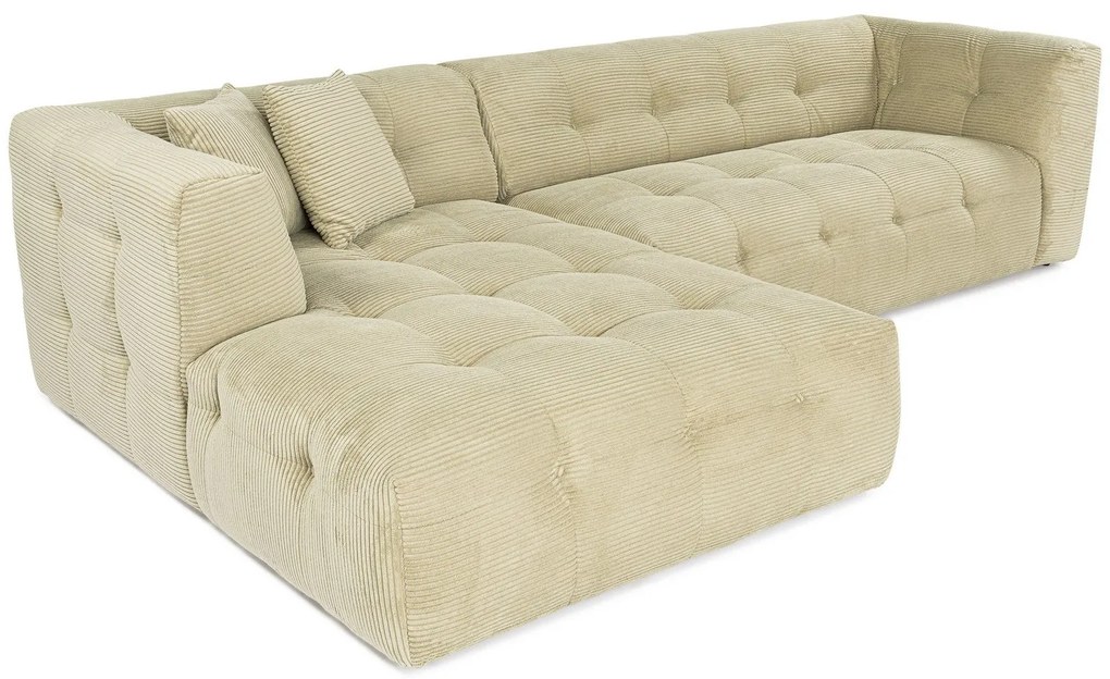 Sofá de Canto Cady – Verde – 300 x 150 cm