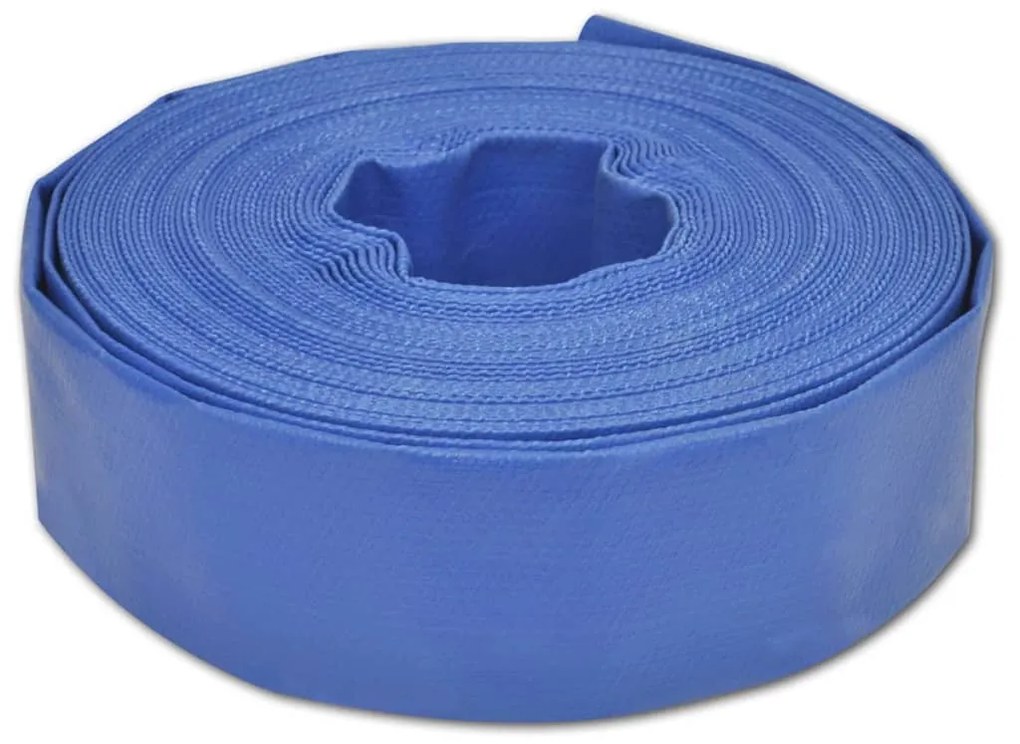 141478 vidaXL Mangueira plana para transporte de água 25 m 2" PVC
