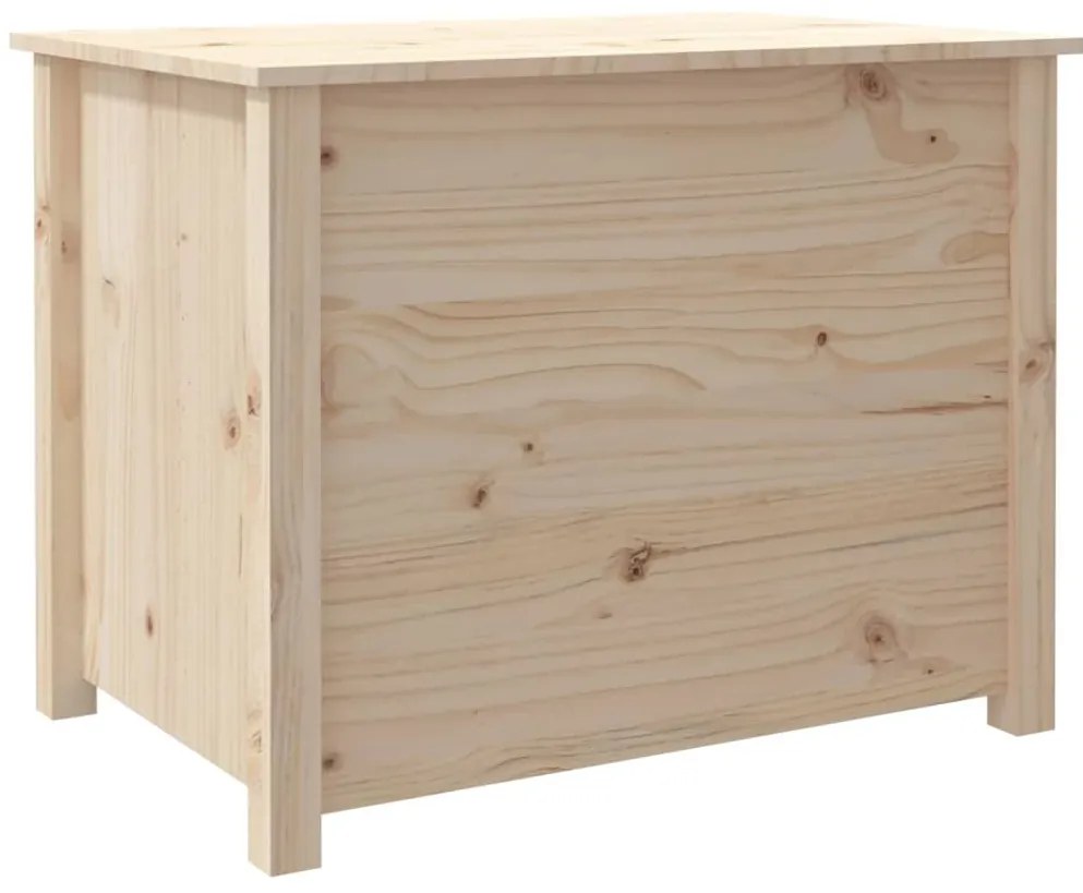 Mesa de centro 71x49x55 cm madeira de pinho maciça