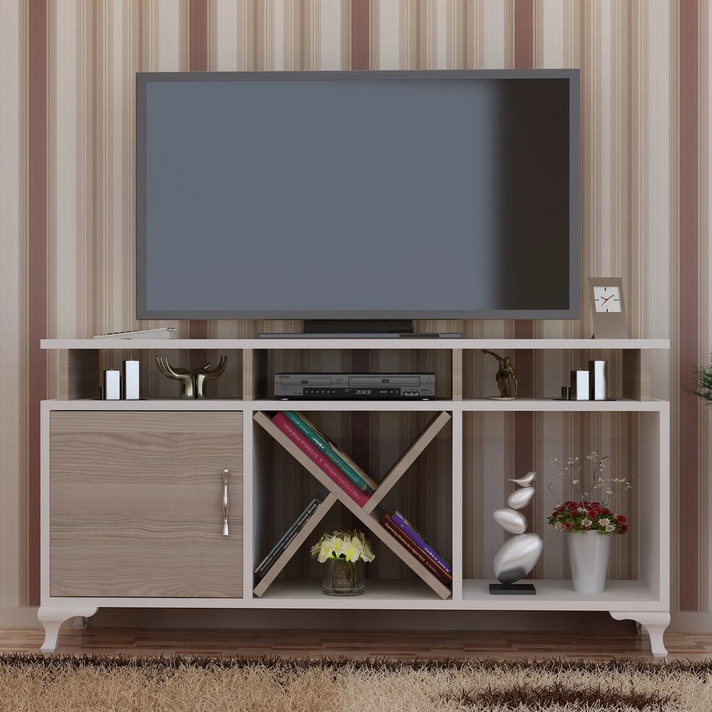 Móvel TV Ay – Branco – 120 cm