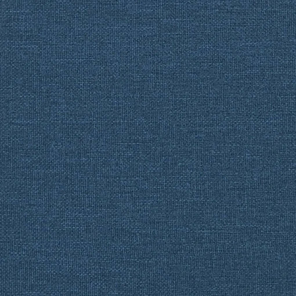 Cadeira de massagens reclinável c/ apoio de pés tecido azul