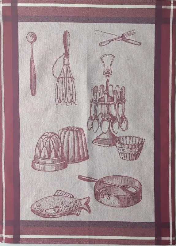 1 Pano de cozinha tela 70x50 cm - Panos cozinha 100% algodão
