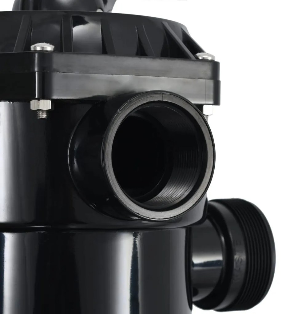Válvula multiportas para filtro de areia ABS 38 mm 6-vias