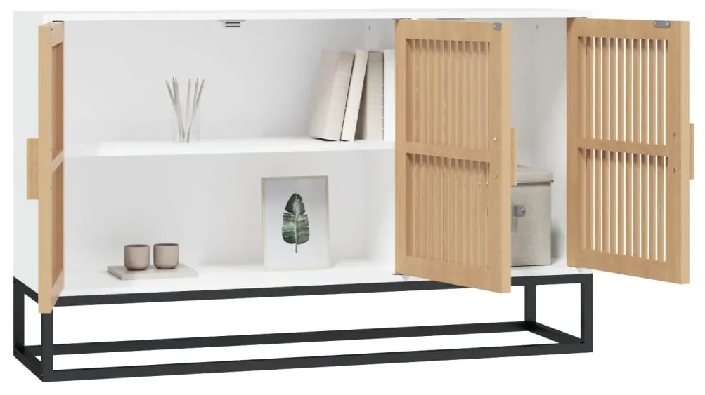 Aparador 105x30x65 cm derivados de madeira branco