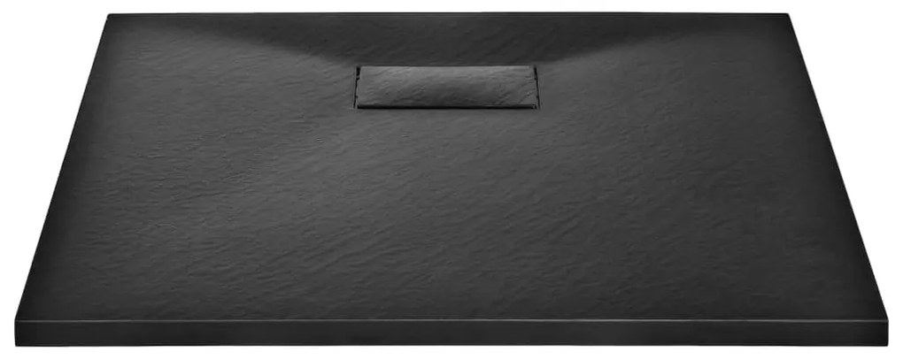 Base de chuveiro SMC 90x90 cm preto