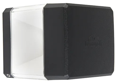 Aplique moderno preto LED IP55 - ELISA Moderno