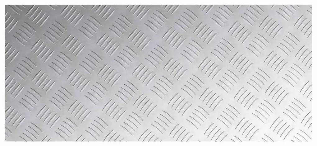 Placas de Alumínio Checker vidaXL 4 pcs Antiderrapantes 90x40 cm