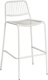 Banco Alto Empilhável Elton ↑75 Cm & Branco Glacial - Sklum