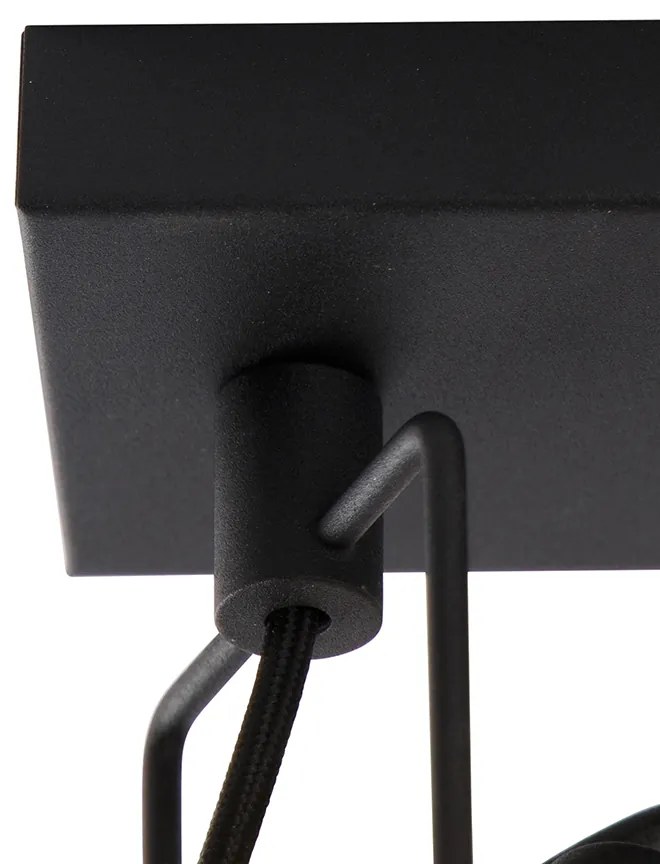 LED Foco inteligente preto c/ 2 GU10 Wifi - Suplux Industrial