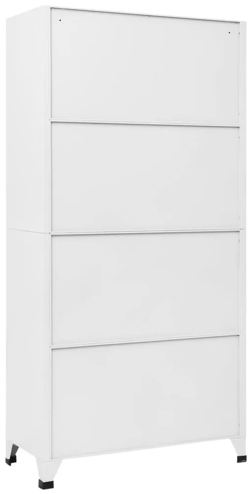 Cacifo 90x40x180 cm aço cinzento-claro e cinzento-escuro