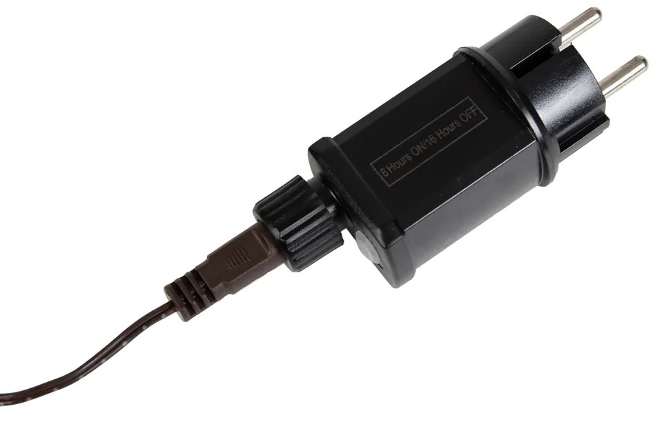 Árvore de Natal de exterior com candeeiro de pé 120cm incl. LED com temporizador IP44 - Fuyu