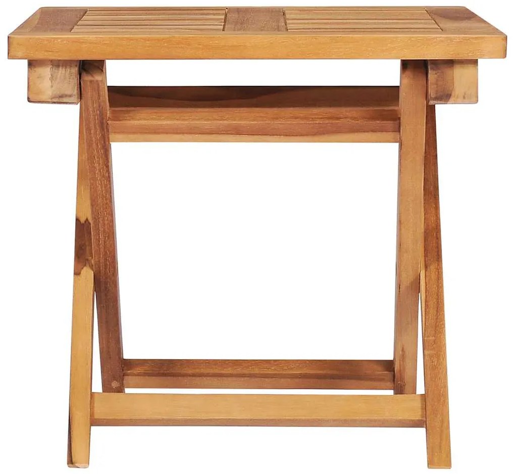 Espreguiçadeiras com mesa 2 pcs madeira de teca maciça