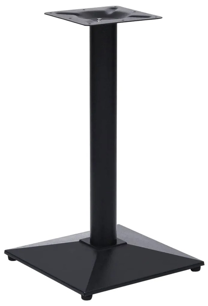vidaXL Perna para mesa de bistrô 41x41x72 cm ferro fundido preto