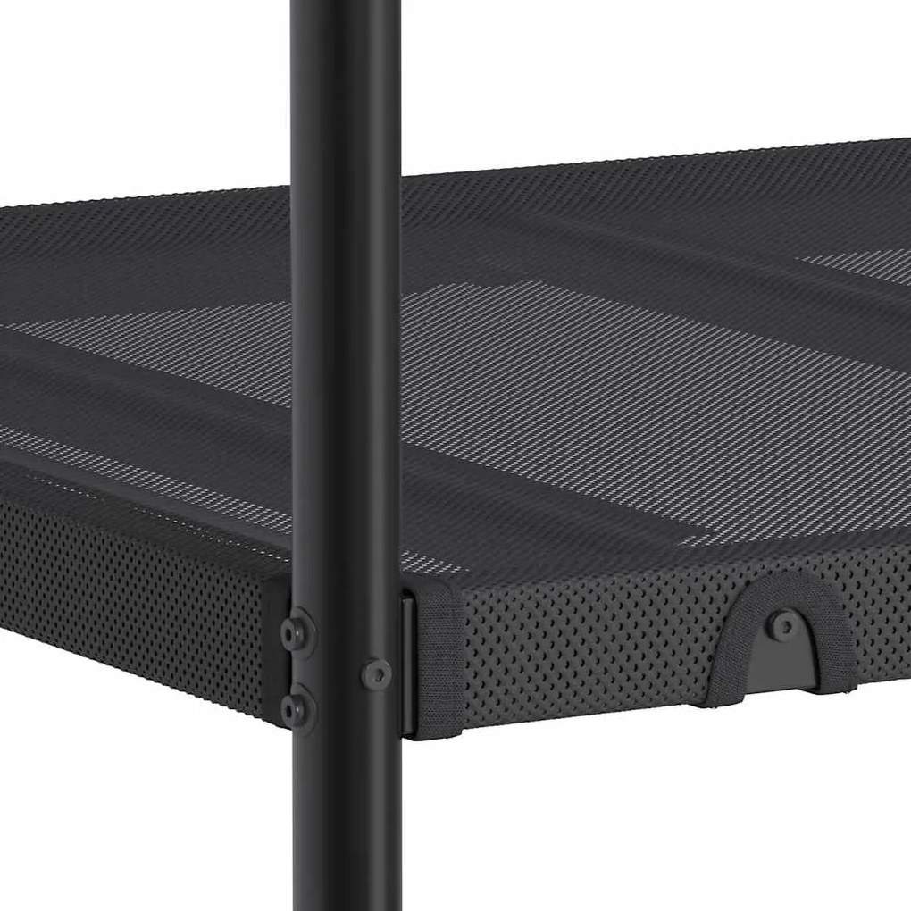 Beliche sem colchão 107x203 cm aço preto