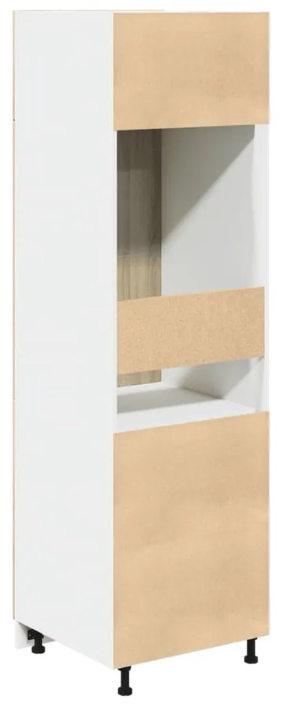 Armário p/ frigorífico “Lyon” 60x57x207 cm cor carvalho