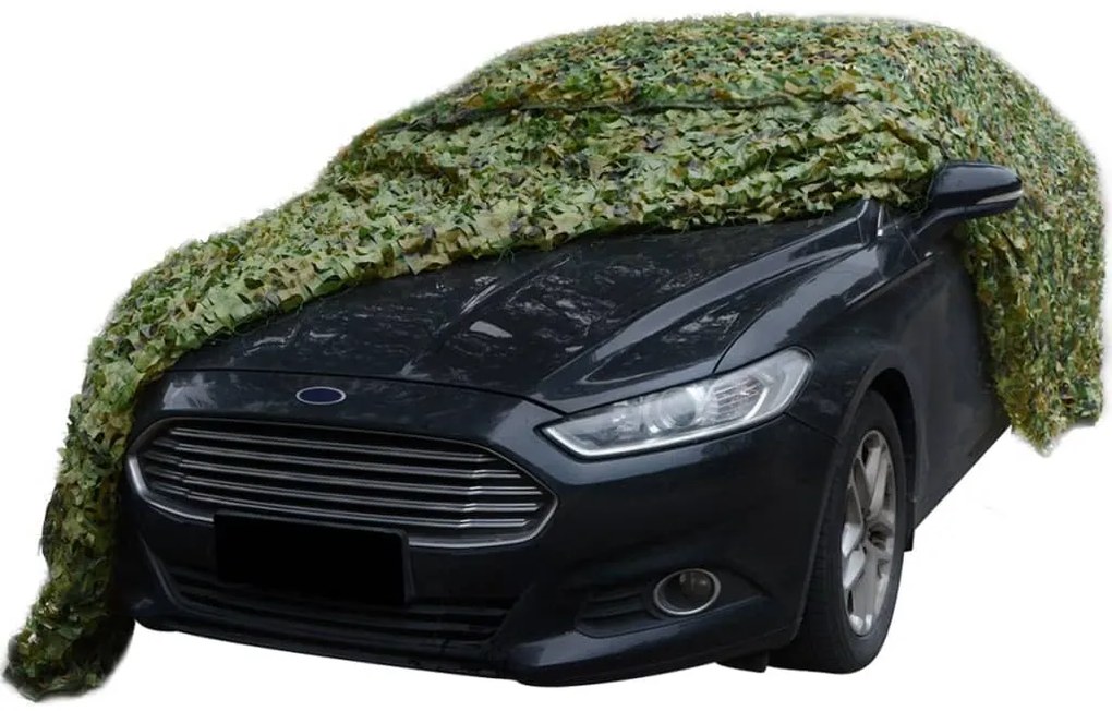 Rede de camuflagem com saco de transporte, 4 x 6 m