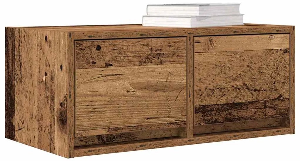 Móvel de TV 60x31x25,5 cm derivados de madeira madeira velha