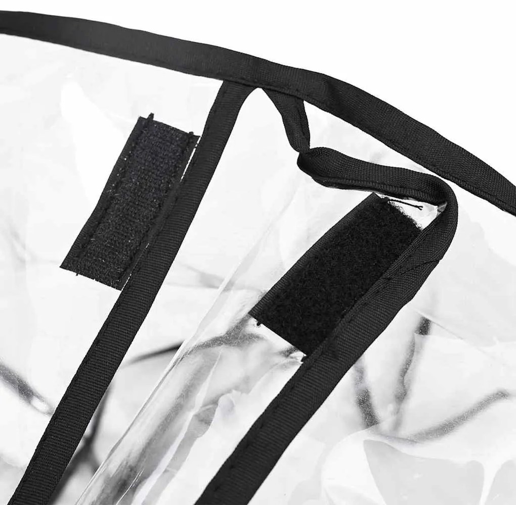 Capa para carrinho de animal Transparente 66 x 35 x 59 cm PVC