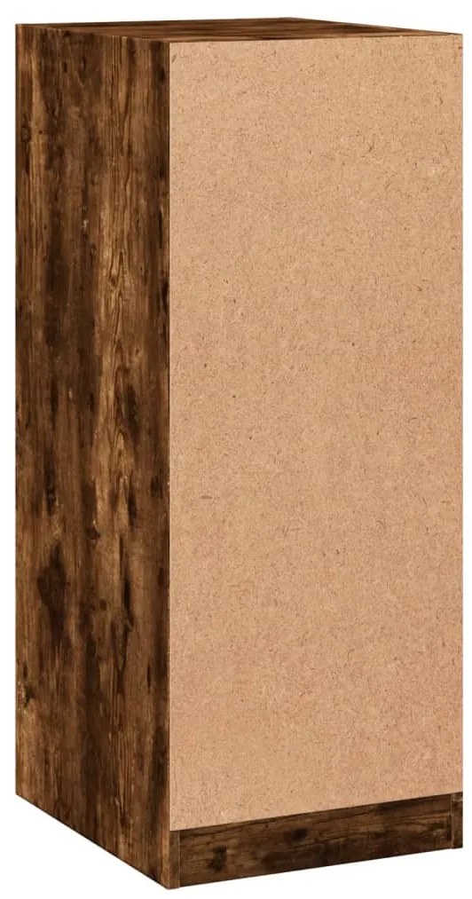 Roupeiro 48x41x102 cm derivados de madeira carvalho fumado