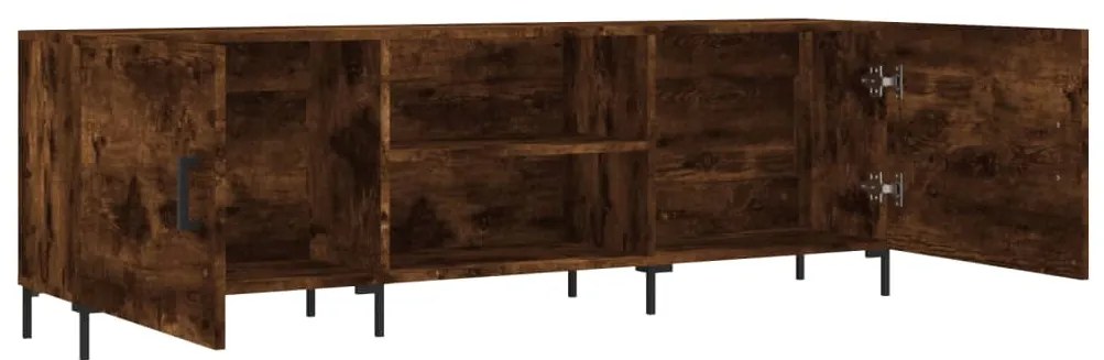 Móvel de TV 150x30x50 cm derivados de madeira carvalho fumado