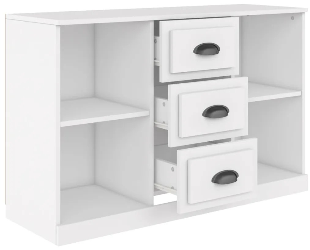 Aparador 104,5x35,5x67,5 cm derivados de madeira branco