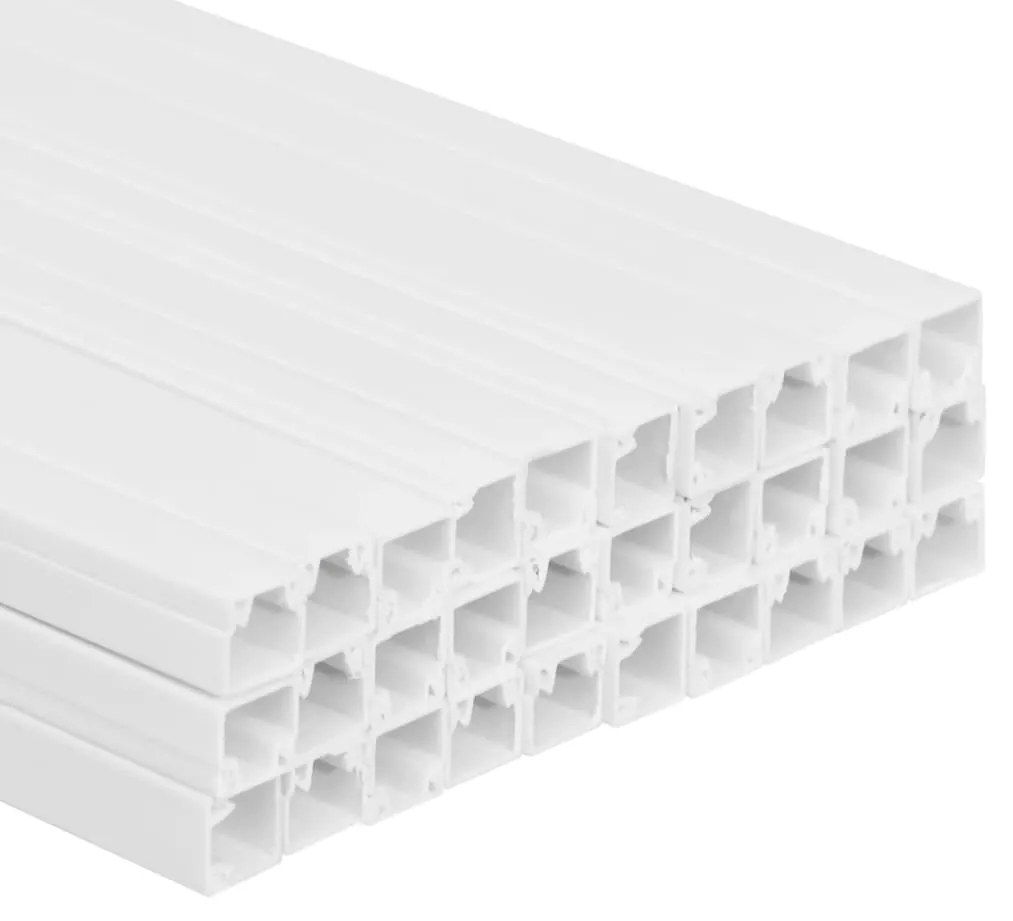 Calhas para cabos 30x20 mm 30 m PVC