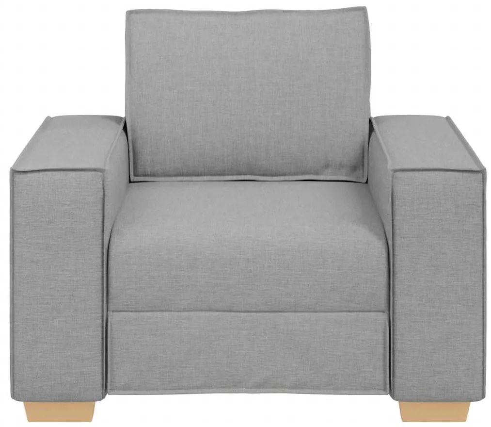 Sofá-cadeira Cinza Nuvem 60 cm Tecido