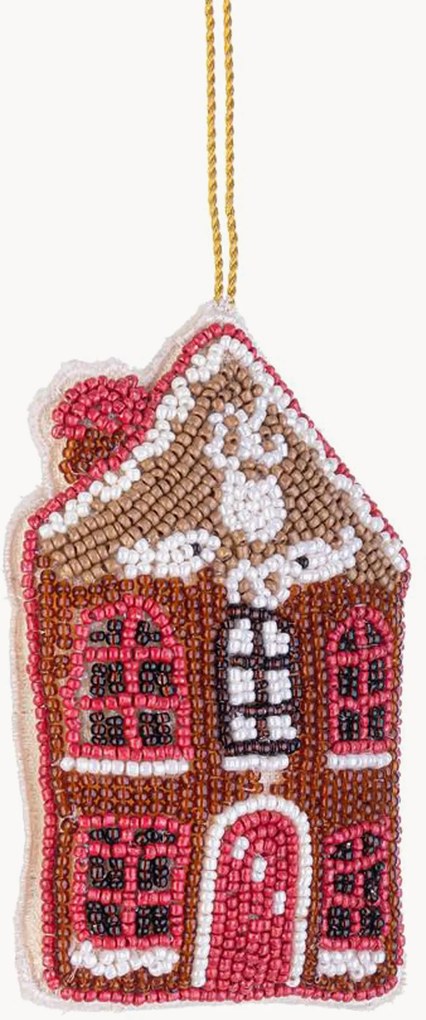 Ornamentos de Natal em feltro Hut, conjunto de 6