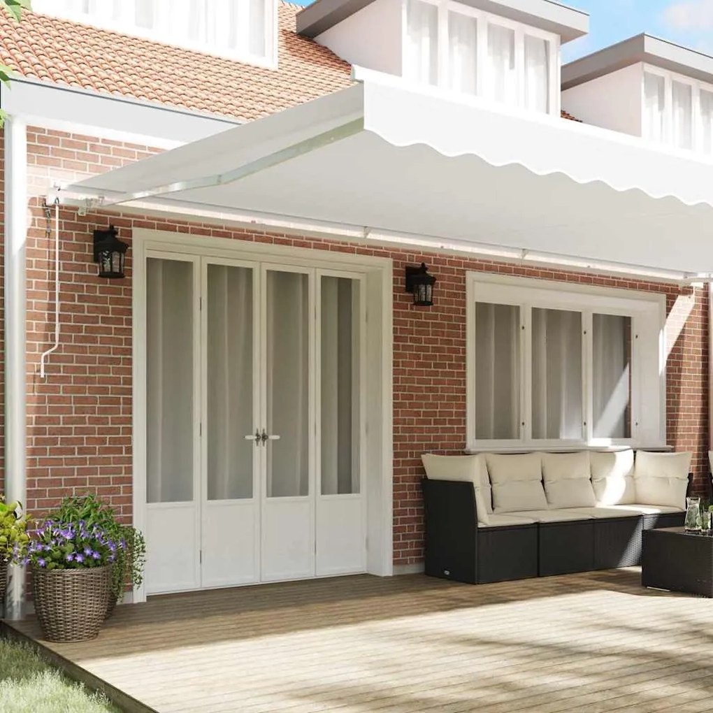 Toldo Branco 600 × 350 cm Branco