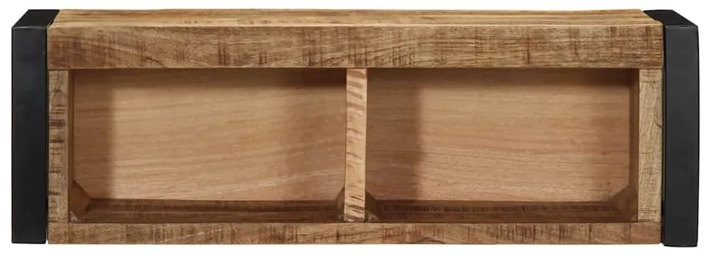 Móvel de TV 80x30x25 cm madeira mangueira áspera maciça