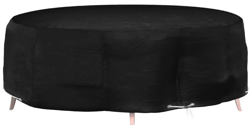 Capa p/ espreguiçadeira ilha 10 ilhós Ø236x67 cm redondo