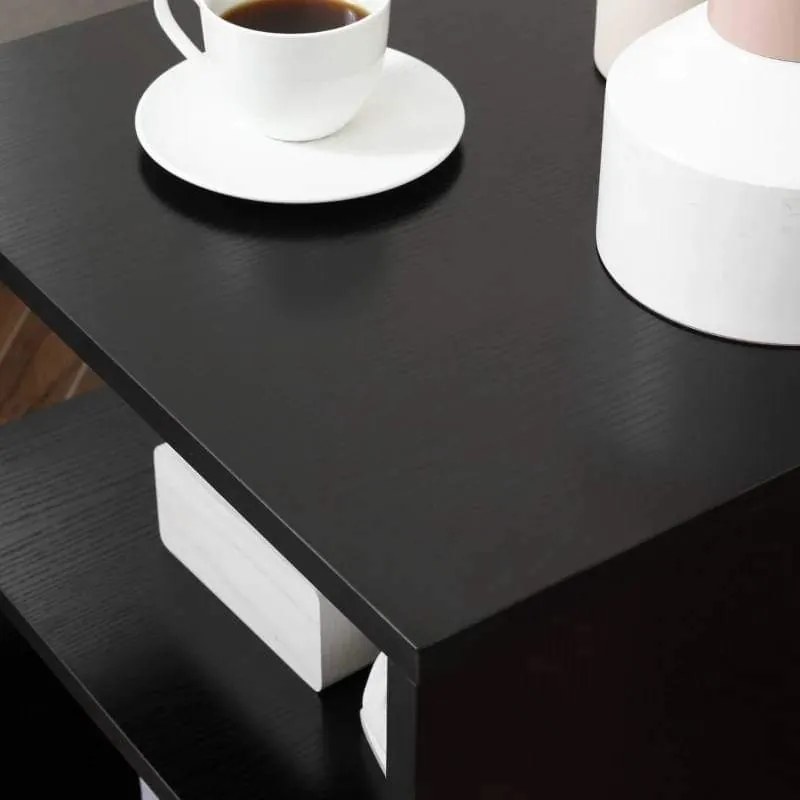 Mesa de Apoio Pietro - Preto - Design Moderno