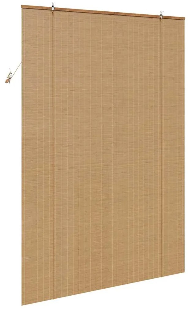 Persianas e Sombras de Janela Marrom Claro 140 x 220 cm Bambu