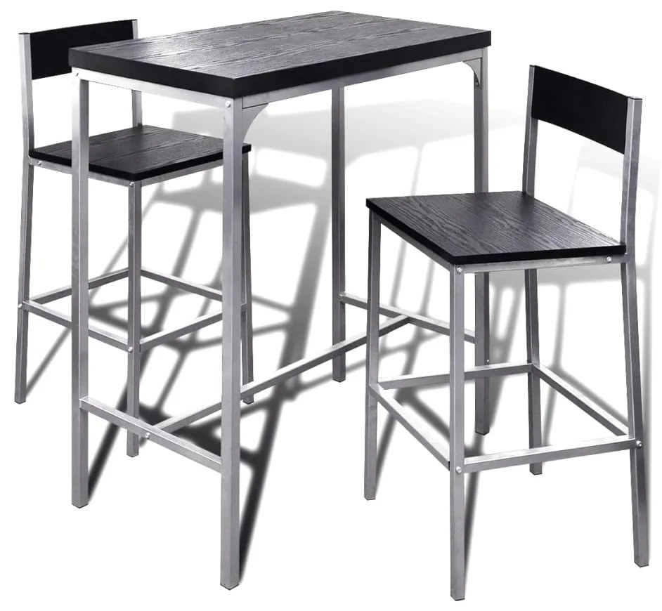 Conjunto de mesa de balcão para pequeno-almoço