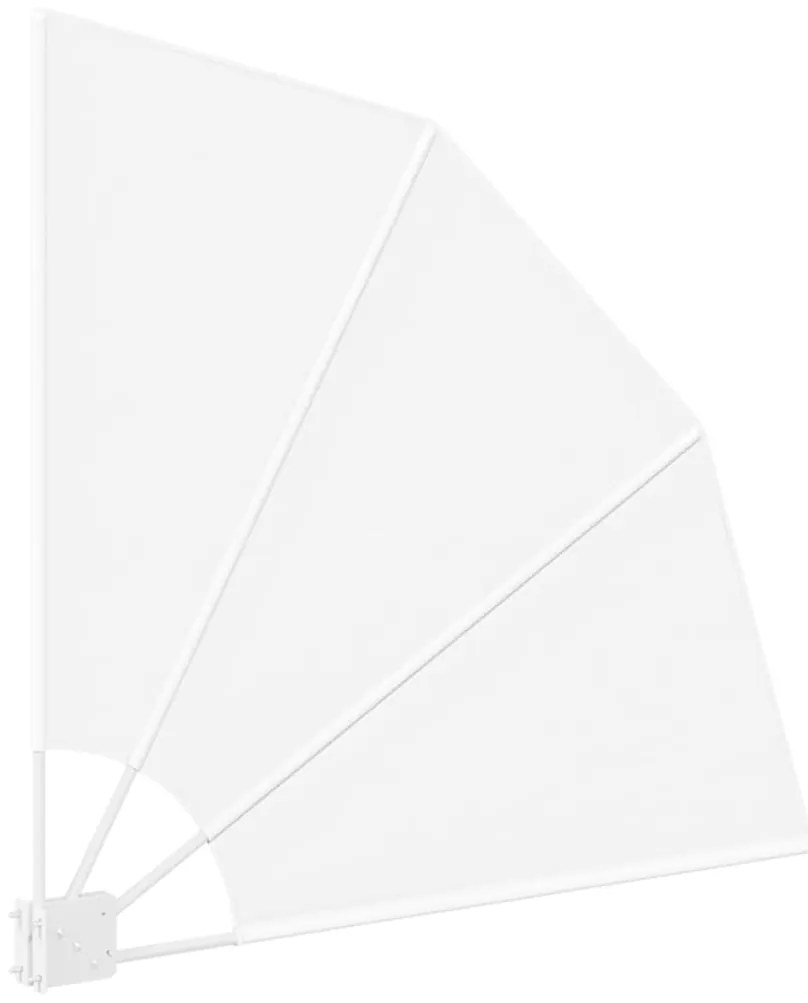 Tela de Privacidade para Varanda Branco 115 x 115 cm tecido