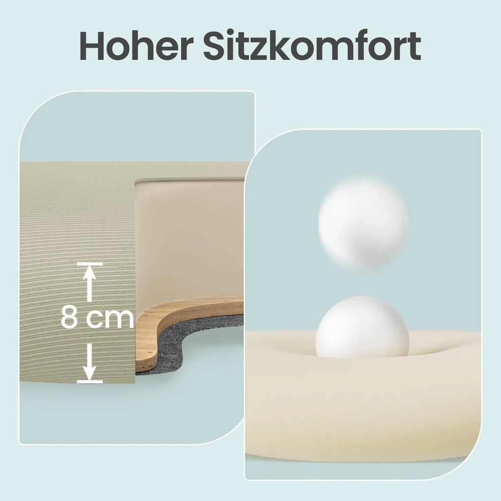 Cadeira de escritório ergonómica, giratória com função basculante em malha cinzenta