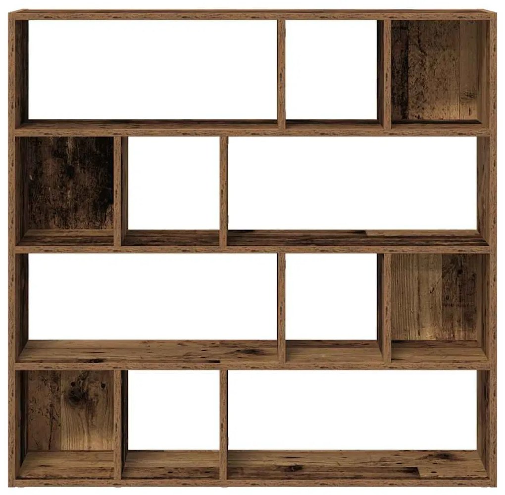 Estante/divisória 105x24x102 cm cor madeira velha