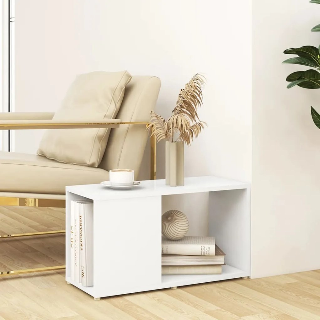 Móvel de TV 60x24x32cm contraplacado branco