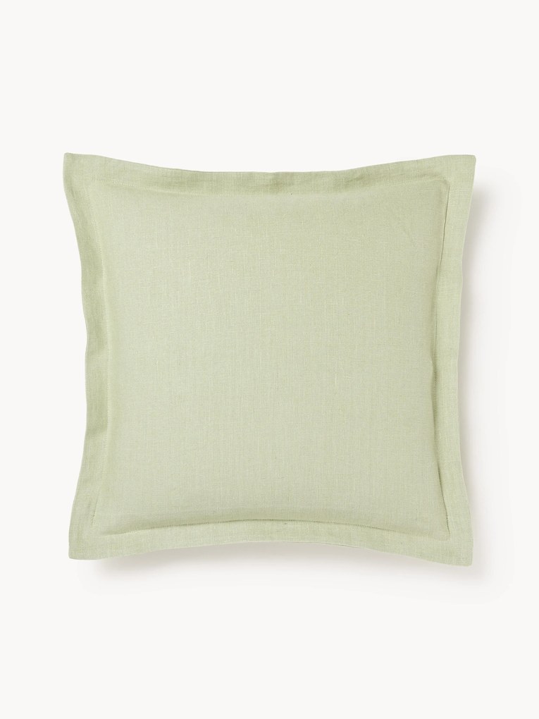 Capa de almofada em linho Oxford Taryn