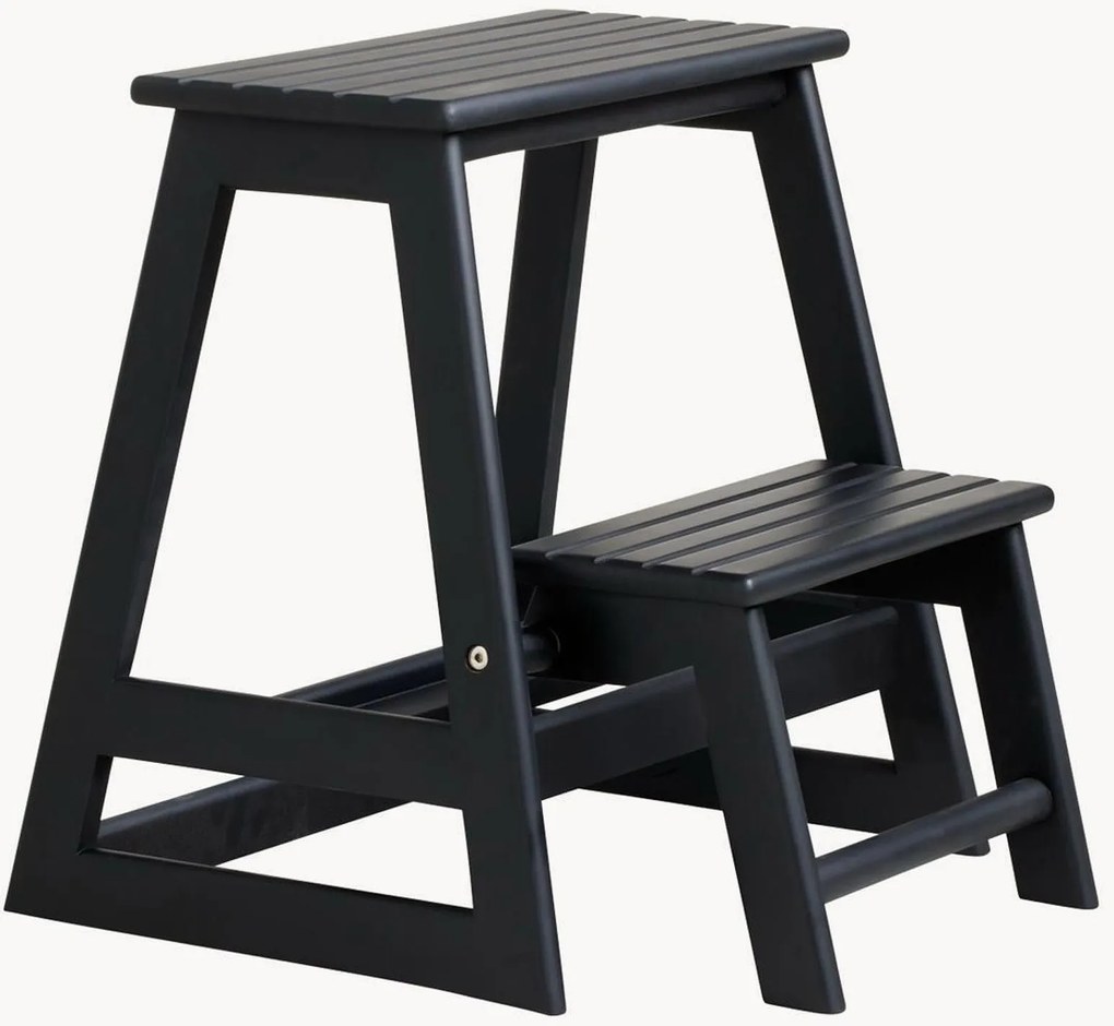 Escadote dobrável em madeira de mogno Skala