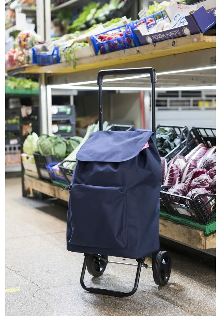 Carro de Compras Gimi Argo 37 x 33 x 95,5 Azul 45 L