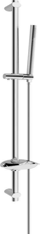 Mexen DB70 conjunto de chuveiro deslizante, cromado - 785704584-00