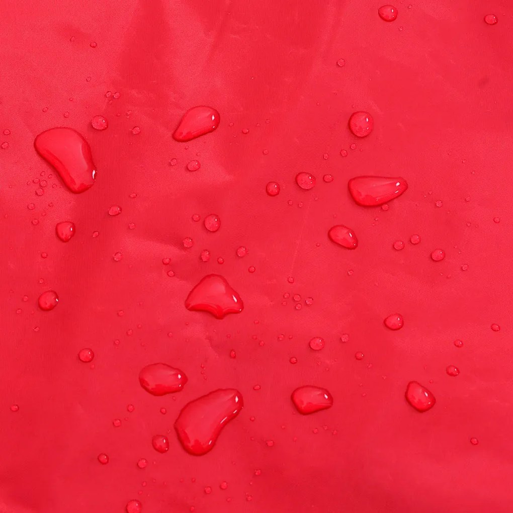 Capa de chuva para cães com tiras reflectoras vermelho 3XL