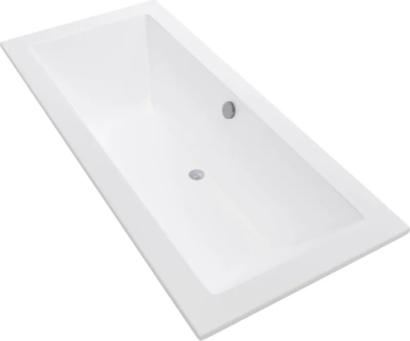 Mexen Cube banheira retangular 170 x 80 cm, branca - 55051708000